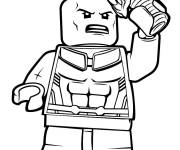 Coloriage La qu&ecirc;te du Titan fou de Lego