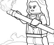 Coloriage Le pouvoir de Lego Scarlet
