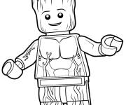 Coloriage Lego Groot