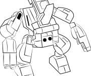 Coloriage Lego Rhino