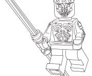 Coloriage Lego Super Heroes Dark Maul