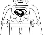 Coloriage Lego Super Heroes General Zod
