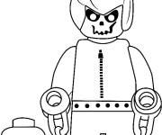 Coloriage et dessins gratuit Lego Super Heroes Gosht Rider à imprimer