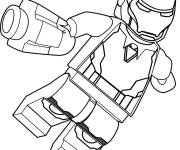 Coloriage Lego Super Heroes Iron man &agrave; t&eacute;l&eacute;charger