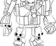 Coloriage Lego Super Heroes Iron Monger
