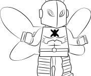Coloriage Lego Super Heroes Killer Moth
