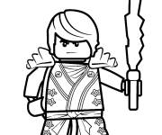 Coloriage et dessins gratuit Lego Super Heroes Lloyd à imprimer