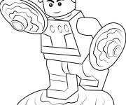 Coloriage Lego Super Heroes mignon