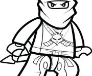 Coloriage Lego Super Heroes Ninja
