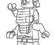 Coloriage Lego Super Heroes Samurai