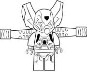 Coloriage Lego Super Heroes Yellow Jacket