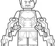 Coloriage Lego Vif-Argent