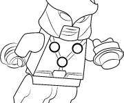 Coloriage et dessins gratuit Nova Lego Super Heroes à imprimer