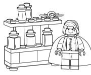 Coloriage Sc&egrave;ne de Lego Super Heroes