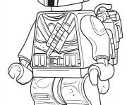 Coloriage Soldat Lego de Star Wars