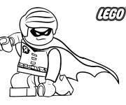 Coloriage Super-h&eacute;ros Lego masqu&eacute;