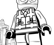 Coloriage Super-h&eacute;ros Lego Shrink