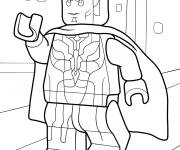 Coloriage Super-h&eacute;ros Lego Vision