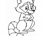 Coloriage Animal de For&ecirc;t stylis&eacute;