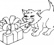 Coloriage Le Chat mignon