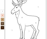Coloriage &Eacute;lan adulte num&eacute;rot&eacute;