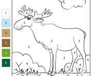 Coloriage &Eacute;lan par num&eacute;ro