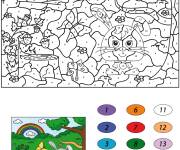 Coloriage Magique &eacute;t&eacute; par num&eacute;ro