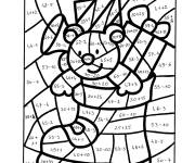Coloriage Magique CE1 cadeaux de Noel