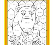 Coloriage Magique ce1 calculs pour l'&eacute;cole primaire