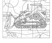 Coloriage Magique CE1 de Bulldozer