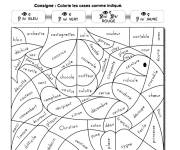 Coloriage Magique ce1 de l'&eacute;cole