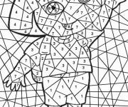 Coloriage Magique ce1 Dora