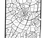 Coloriage Magique CE1 fus&eacute;e multiplication