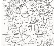 Coloriage Magique ce1 gratuit
