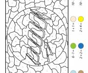 Coloriage Magique CE1 instrument musicale