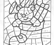 Coloriage et dessins gratuit Magique Addition Noel à imprimer