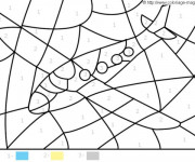 Coloriage et dessins gratuit Magique avion à imprimer