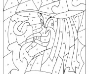 Coloriage et dessins gratuit Magique Lettres cursive à imprimer