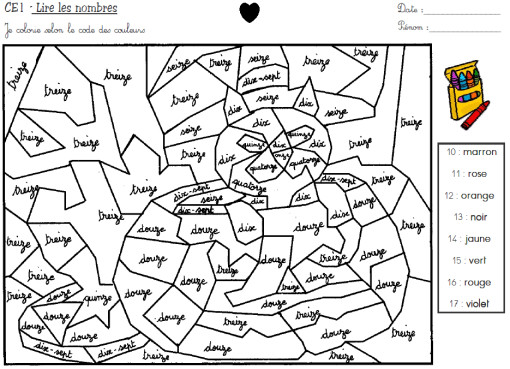Coloriage Magique numéros en Lettre dessin gratuit à imprimer