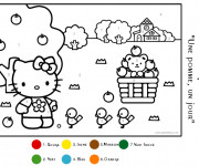 Coloriage et dessins gratuit Magique Maternelle numération à imprimer