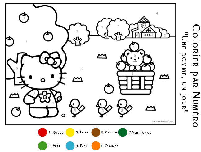 Coloriage Magique Maternelle Numération Dessin Gratuit à