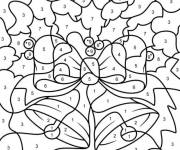 Coloriage et dessins gratuit Cloche magique noel difficile à imprimer