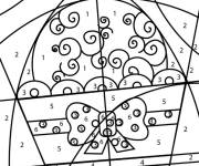 Coloriage Joli cadeau de No&euml;l cm2