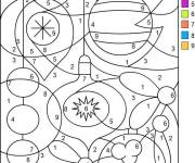 Coloriage Magique Noel pour petits