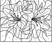 Coloriage Bourgeons Magique pour adultes