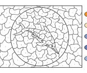 Coloriage et dessins gratuit Requin Magique pour adultes à imprimer