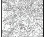 Coloriage Magique adulte