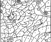 Coloriage Magique Lion
