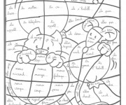 Coloriage Magiques Conjugaison en Fran&ccedil;ais