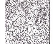 Coloriage Magiques Le Rod&eacute;o
